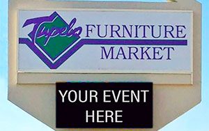 Tupelo Furniture Market sign