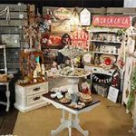 Vendor booth at The Spare Room Vintage Flea Market