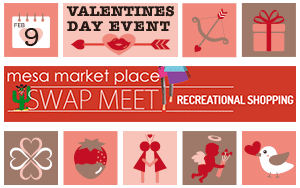 Mesa Market Valentines Day Event Banner