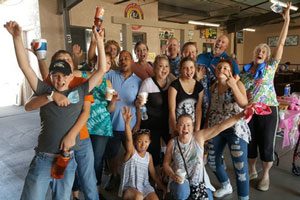 happy people at Mesa Marketplace