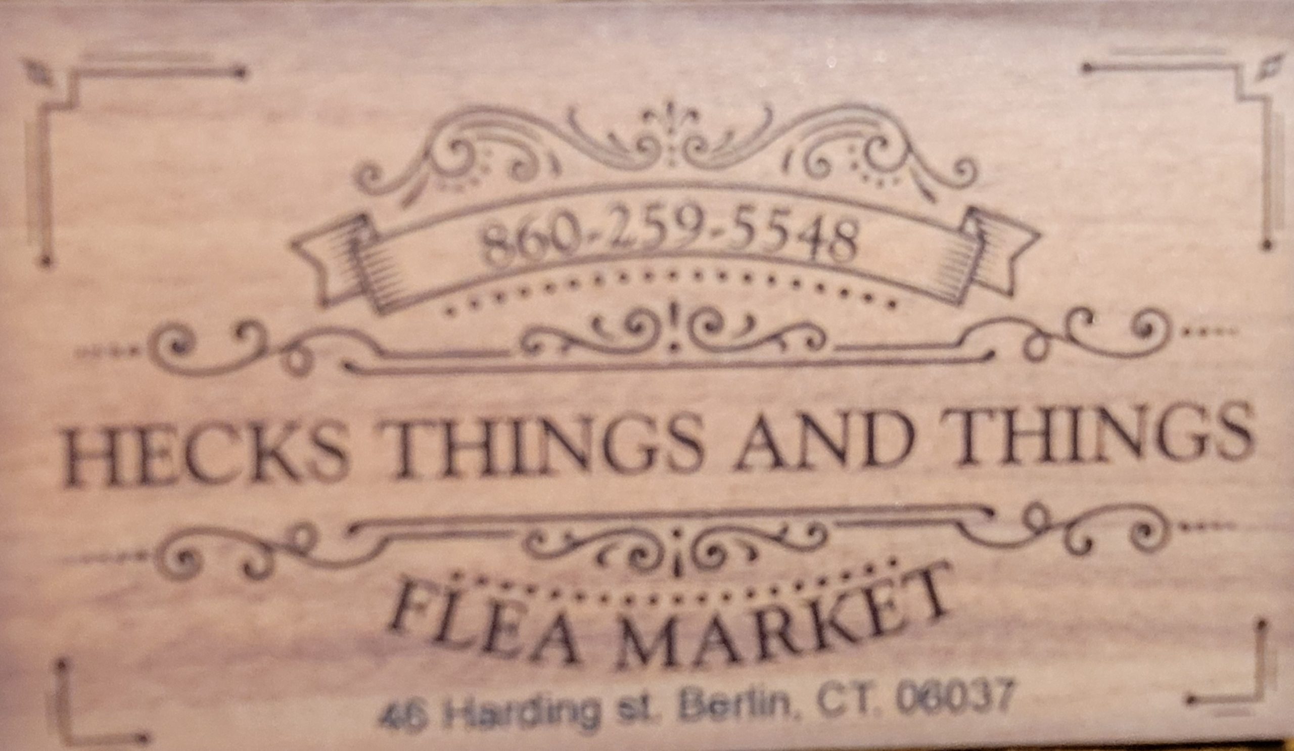 Hecks Things and Things Flea Market Flea Market Zone Directory