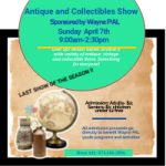 Wayne PAL Antique and collectibles show and Vintage Flea Market