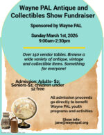 Wayne PAL Antique and Collectibles Show and Vintage Flea Market